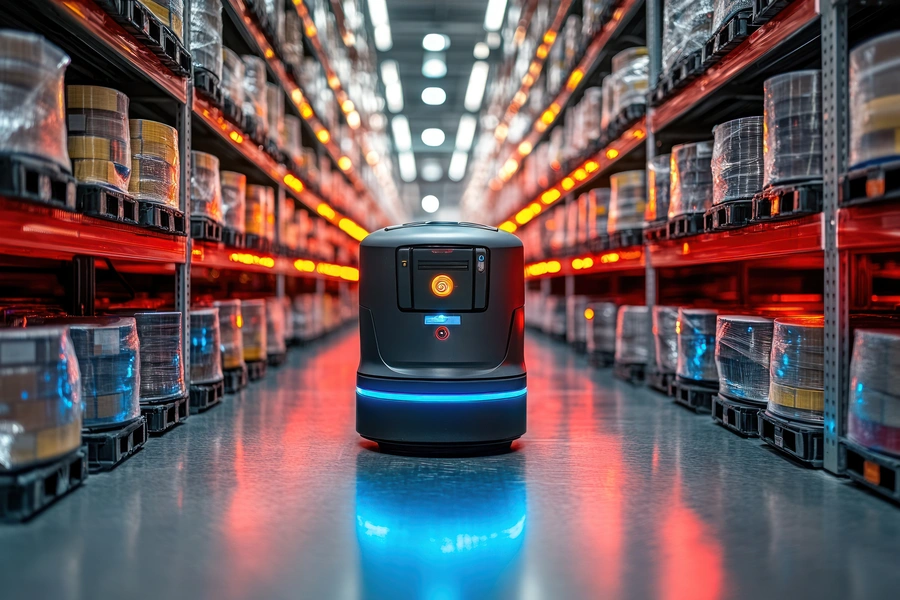 robotic warehouse worker